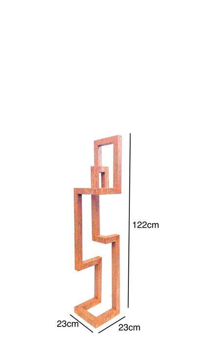 Ana Lucia B.M - Sculpture Corten - XXL - NO Reserve, Antiek en Kunst, Kunst | Designobjecten