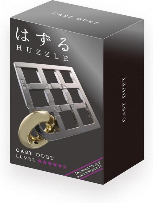 Huzzle Cast Puzzle - Duet (level 5) | Huzzle - Puzzels, Hobby en Vrije tijd, Denksport en Puzzels, Nieuw, Verzenden