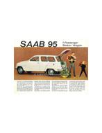 1962 SAAB 95 BROCHURE ENGELS (USA), Nieuw, Author