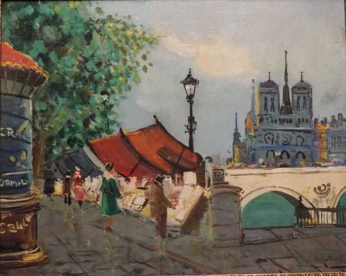 Lionello Balestrieri (1872-1958) - Paris, Antiek en Kunst, Kunst | Schilderijen | Klassiek
