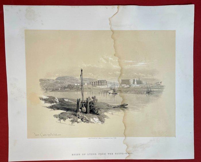 Egypte - Antiquiteiten van Luxor zoals gezien aan de, Boeken, Atlassen en Landkaarten