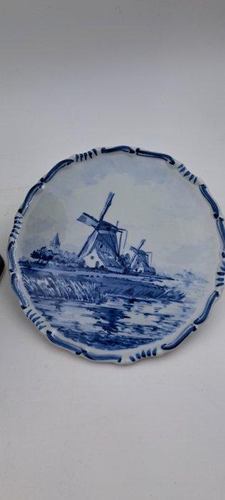 De Porceleyne Fles, Delft - L.G.N ten Dam - Vaas (2) -, Antiek en Kunst, Antiek | Glas en Kristal