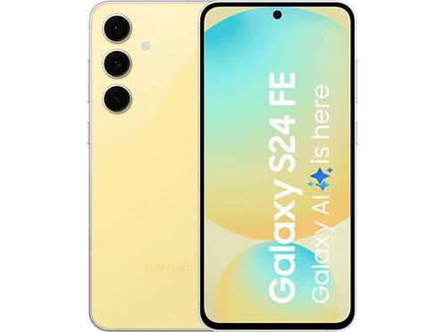 Samsung -  Galaxy S24 Fe 5g - 256 Gb  - Geel, Telecommunicatie, Mobiele telefoons | Samsung, Zonder abonnement, 256 GB, Android OS