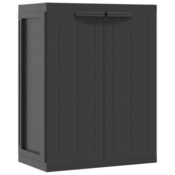 Zwarte Tuinkast 65cm | Retourdeal | Gereedschap Opbergen! beschikbaar voor biedingen
