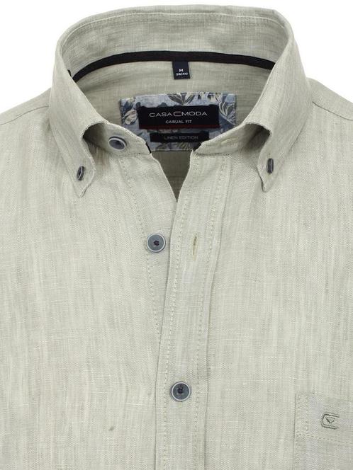Casa Moda Groen Linnen Overhemd Button Down Boord, Kleding | Heren, Overhemden, Groen, Nieuw, Verzenden