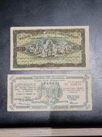 Griekenland. - 2 banknotes 1940-45 (Zonder Minimumprijs)