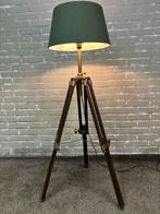 Staande lamp - Koper / Hout