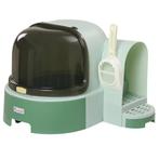 TRUUSK Kattenhuis Kattenbak Met 2 Uittrekbare Bodempannen, K, Dieren en Toebehoren, Katten-accessoires, Verzenden, Nieuw