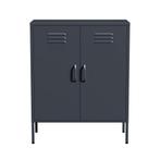 Dressoir | Lockerkast | Opbergkast | 80x40x100cm | Antraciet, Verzenden, Nieuw