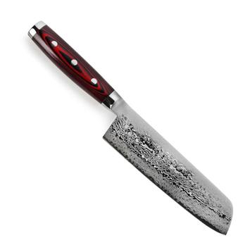 Yaxell Super Gou Nakiri Koksmes 18 cm - 161 Lagen Damast,... beschikbaar voor biedingen