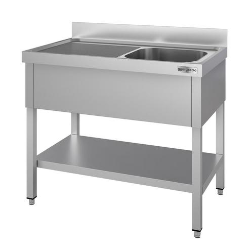 GGM Gastro | Spoeltafel ECO - 1400x600mm - met bodemschap &, Zakelijke goederen, Horeca | Overige, Verzenden