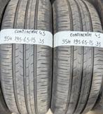 2x195-65-15 Continental Zomer 2x4.5mm €35 PerBand 195 65 15, Ophalen, Gebruikt, 15 inch, Band(en)