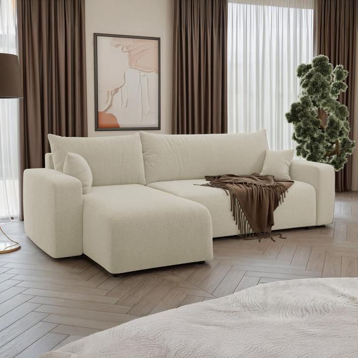 Hoekbank of Slaapbank? Vandaag Besteld = Morgen in Huis!, Huis en Inrichting, Banken | Bankstellen, 200 tot 250 cm, 75 tot 100 cm