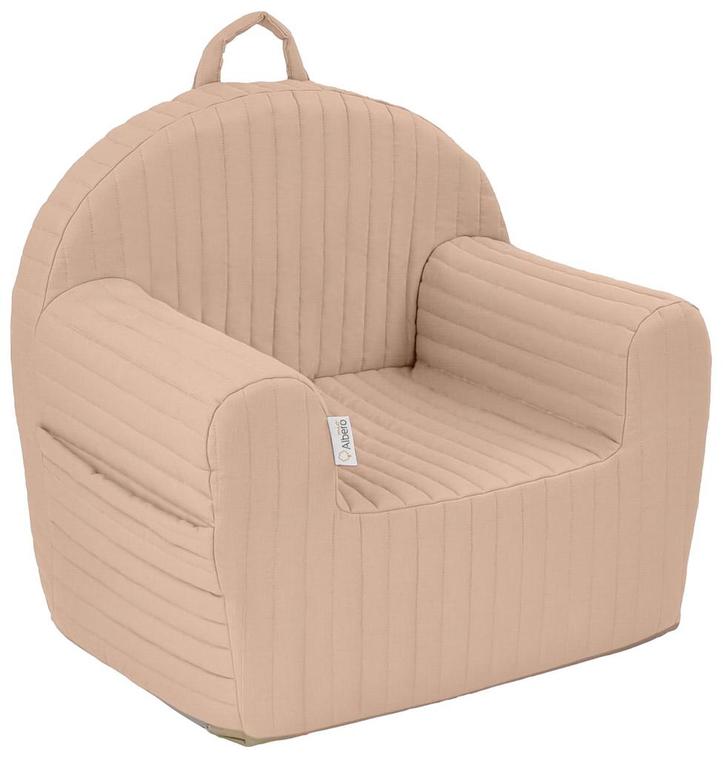 Albero Mio Stripe Nougat Kinderfauteuil, Kinderen en Baby's, Kinderkamer | Tafels en Stoelen, Nieuw, Verzenden