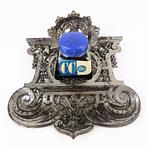 Inktpot - Verzilverd, Staal