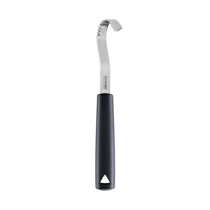 Triangle Spirit Boterkruller – RVS – 8 cm – Zwart Heft, Huis en Inrichting, Keuken | Keukenbenodigdheden, Nieuw, Ophalen of Verzenden