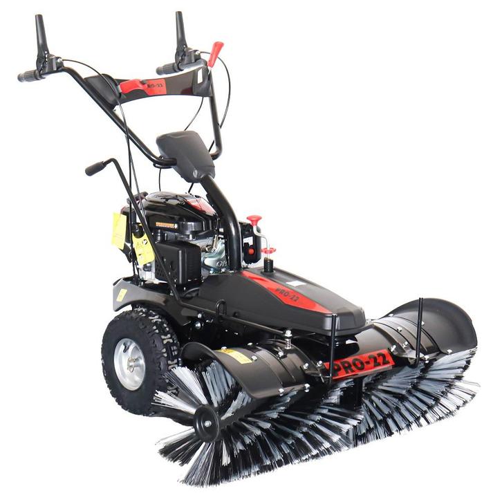 PRO-22 V6 Benzine Veegmachine, Tuin en Terras, Veegmachines
