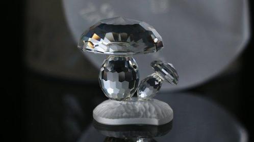 Figuur - Swarovski Crystal - Paddestoel (Boxed +, Antiek en Kunst, Curiosa en Brocante