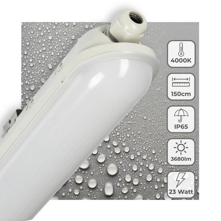 LED TL Armatuur 3680 lumen - 150cm - 23W - Koelwit 4000K - I, Huis en Inrichting, Lampen | Overige, Nieuw, Verzenden