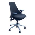 Herman Miller Sayl Bureaustoel Antraciet 3D armleggers met, Ophalen of Verzenden, Gebruikt