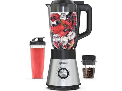 Safecourt Kitchen Power blender - 5 automatische programmas, Witgoed en Apparatuur, Keukenmixers, Nieuw, Verzenden
