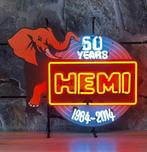 Hemi 50 Years Neon Verlichting 66 x 52 cm, Ophalen, Gebruikt