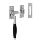 Klassiek Raamsluiting, verstevigd, mat nikkel, links, Doe-het-zelf en Verbouw, Hang- en Sluitwerk, Ophalen of Verzenden, Nieuw