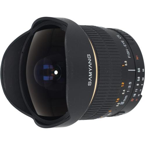 Samyang 8mm f/3.5 Fisheye CS II Nikon F | Tweedehands, Audio, Tv en Foto, Fotografie | Lenzen en Objectieven, Gebruikt, Verzenden