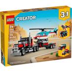 LEGO® Creator Flatbed Truck with Helicopter Toy 31146, Ophalen of Verzenden, Nieuw, Complete set, Lego
