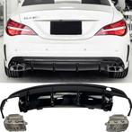 Diffusor + uitlaatsierstukken (CHROOM) CLA 45 voor Mercedes, Ophalen of Verzenden, Nieuw