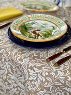 Acanthusbladprint tafelkleed voor grote tafels,