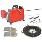 vidaXL Leidingreinigingsmachine 250 W 15 m x 16 mm 4,5 m x, Verzenden