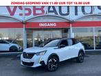 Peugeot 2008 1.2 PURETECH 130PK AUT. GT-LINE NAVI TREKHAAK C, Auto's, Automaat, Wit, Nieuw, Lease