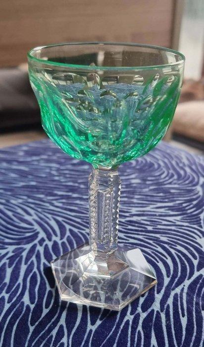 Val Saint Lambert - Wijnglas (18) - Glas, Antiek en Kunst, Antiek | Meubels | Tafels