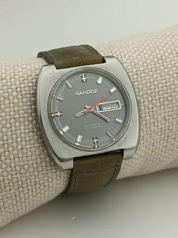 Sandoz - Jumbo Automatic Day/Date - Zonder Minimumprijs - beschikbaar voor biedingen