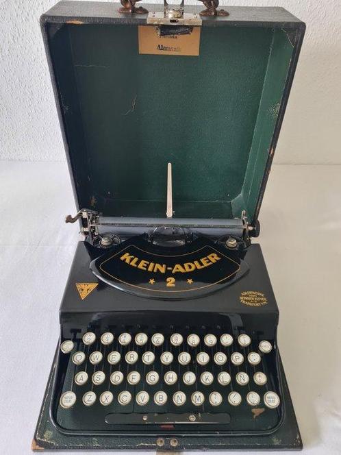 Adlerwerke. H. Kleyer AG - Klein Adler Model 2 - met koffer, Antiek en Kunst, Kunst | Designobjecten