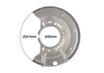 REMSCHIJF BESCHERMER VOOR TOYOTA ECHO 2000-2003 4778152010, Auto-onderdelen, Remmen en Aandrijving, Ophalen of Verzenden, Nieuw