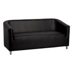 SOFA  M021 ZWART GABBIANO (Balie en wachtruimte), Verzenden, Nieuw, Overige typen