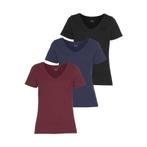 H.I.S T-shirt Essential basics heup-lange pasvorm,, Verzenden, Nieuw