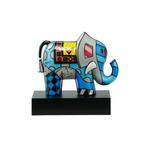 Romero Britto (1963) - sculptuur, Great India - 20.5 cm -, Antiek en Kunst