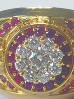 Versace - Ring - 18 karaat Geel goud Diamant (Natuurlijk) -, Sieraden, Tassen en Uiterlijk, Ringen, Nieuw