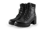 Mustang Veterboots in maat 39 Zwart | 10% extra korting, Kleding | Dames, Schoenen, Verzenden, Zwart, Overige typen, Zo goed als nieuw