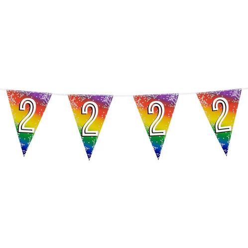 Regenboog Slinger 2 Jaar 6m, Hobby en Vrije tijd, Feestartikelen, Nieuw, Verzenden