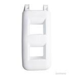 Majoni trapfender 25x12x55cm 2 treden wit, Watersport en Boten, Verzenden, Nieuw