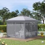 TRUUSK Paviljoen 3 X 3 M Tuin-Pop-up Vouwtent Dubbel Dak 4 A, Tuin en Terras, Partytenten, Verzenden, Nieuw