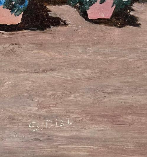 Sergi Dial (1939) - El secreto de la tarde - NO RESERVE, Antiek en Kunst, Kunst | Schilderijen | Klassiek