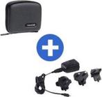 TomTom Travel Pack (thuislader + tas) voor de ONE v4, Auto diversen, Verzenden, Nieuw