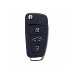 Audi S3 (2006-2013) klapsleutel, 3 knop remote, Ophalen, Nieuw