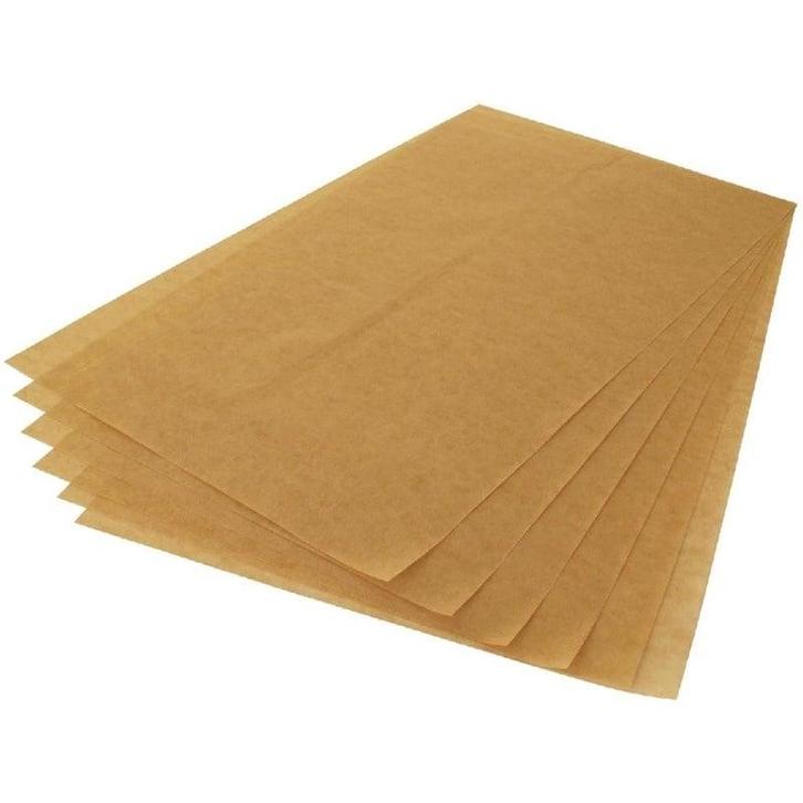 Bakpapier siliconen gecoat | 500 stuks | 40(b)x60(l)cm, Zakelijke goederen, Horeca | Keukenapparatuur, Nieuw in verpakking, Verzenden