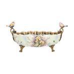 Schaal - Porselein, Brons - Bowl